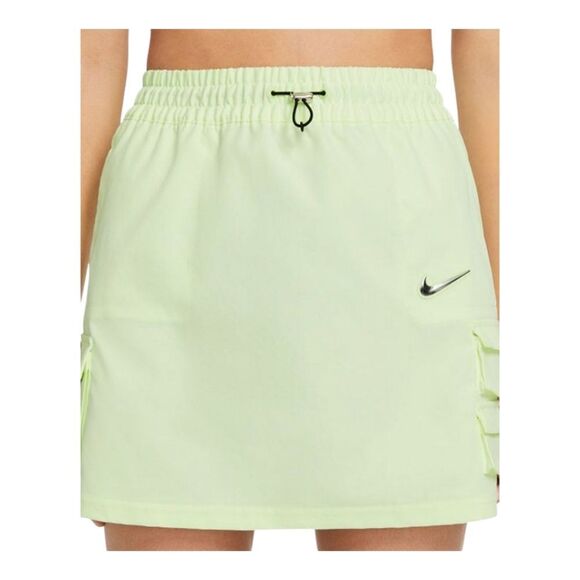 Nike Women's Plus Size Swoosh Skirt Pockets  DC6943 Barely Volt NWOT 1X - Picture 1 of 6